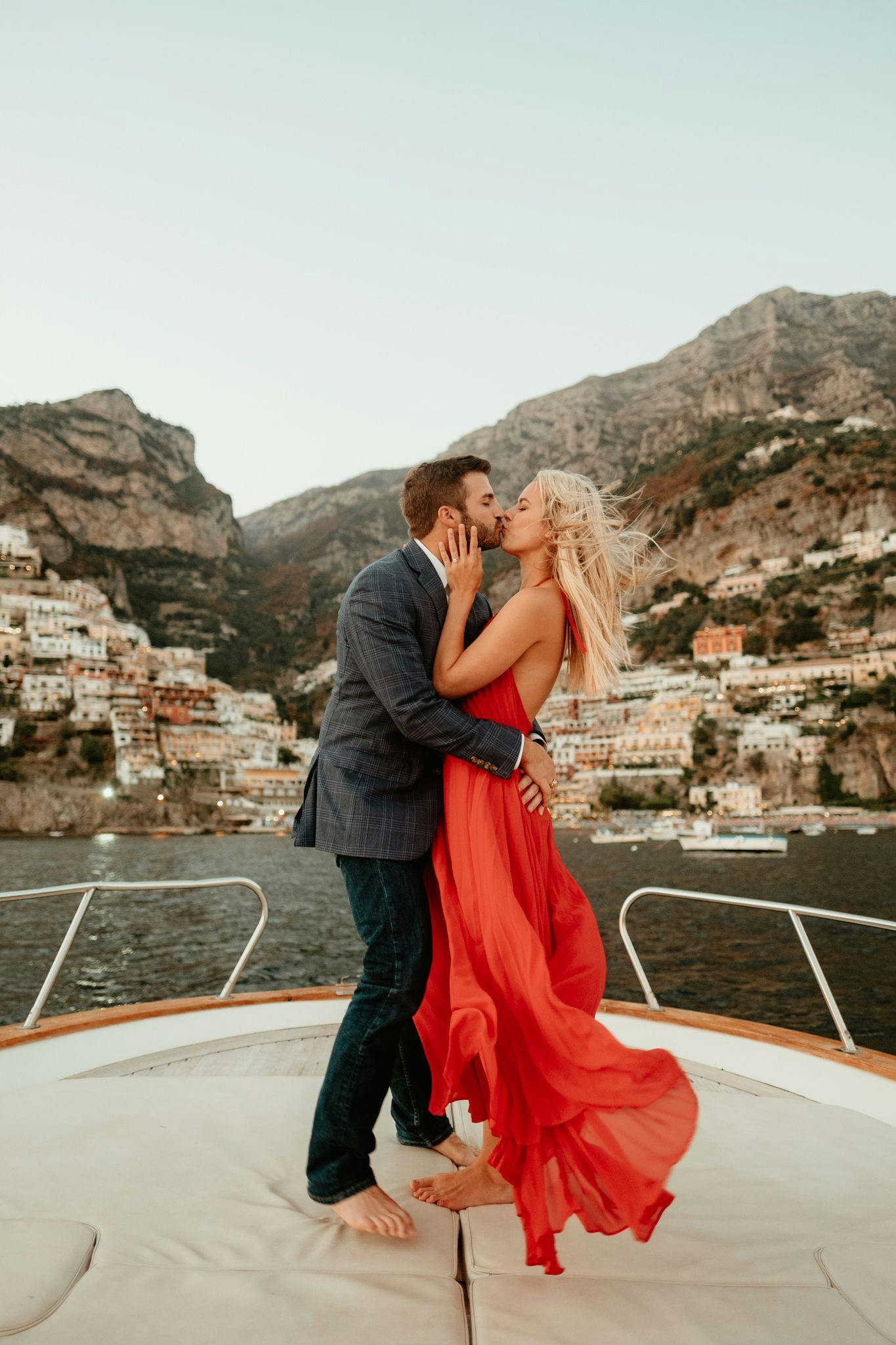 Wedding proposal in Positano