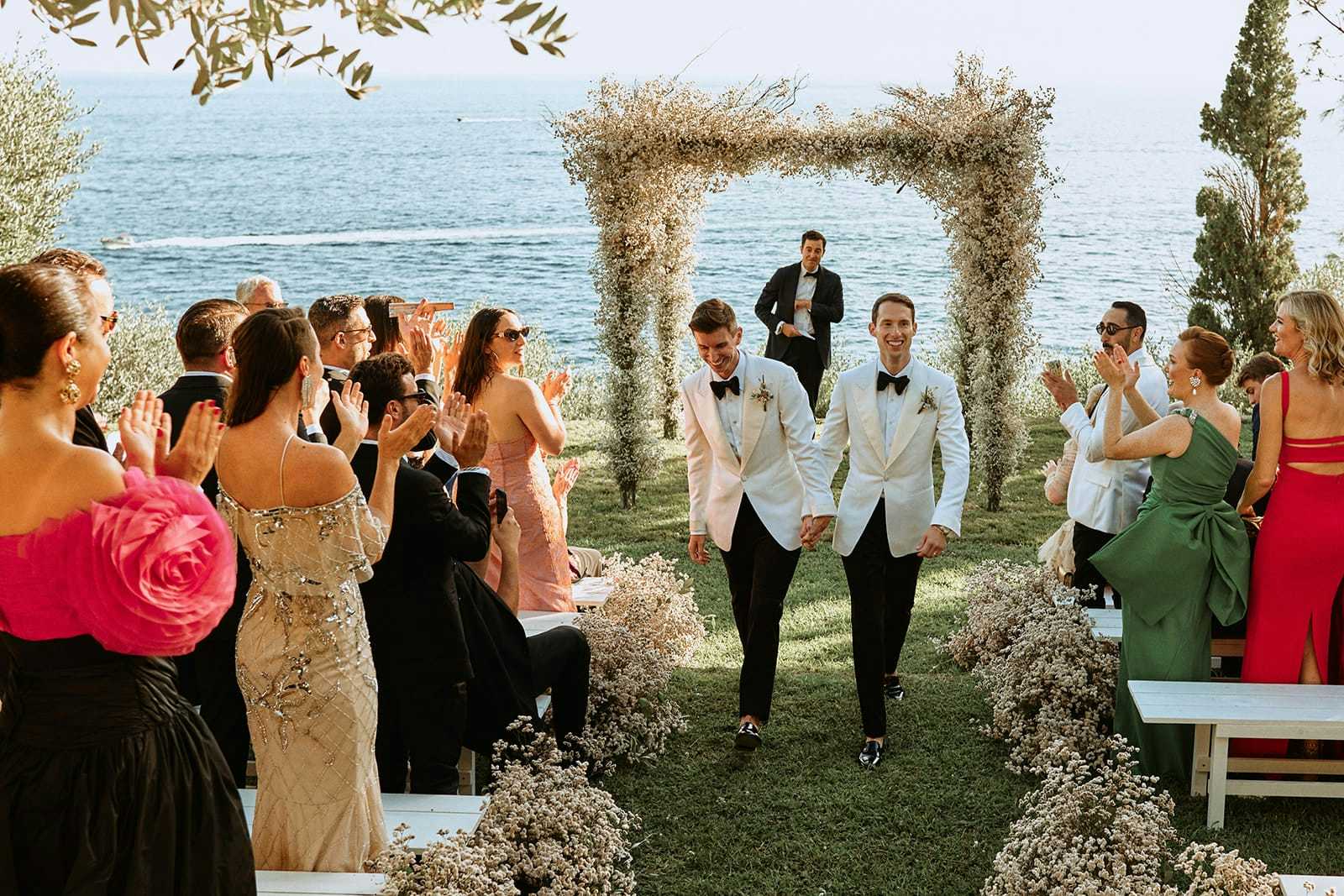 An Amalfi Coast Affair: Cliff and Leszek's Fashion-Forward Wedding Charm